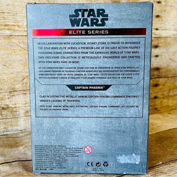 Disney Star Wars Elite Series 7” Captain Phasma Metallic Action Figure - Picture 2 of 8